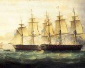The USS Chesapeake and the HMS Shannon - 詹姆斯·E·巴特斯沃思